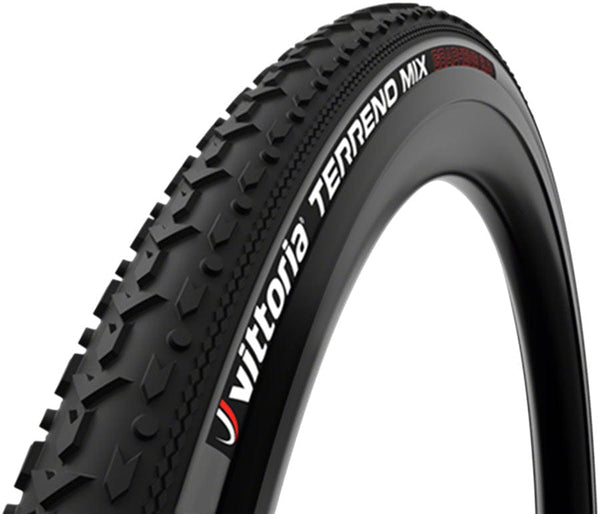 Vittoria Tires Vittoria Terreno Mix Tire - 700 x 45 Tubeless Folding BLK/Anthracite 1C TNT G2.0