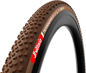 Vittoria Tires Vittoria Terreno Pro T60 Mixed Tire - 700 x 45 Tubeless Folding BLK/Brown Eco Gravel Race