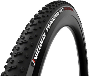 Vittoria Tires Vittoria Terreno Wet Tire - 700 x 33 Tubeless Folding Black/Anthracite G2.0