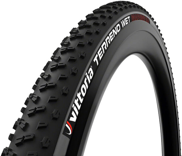 Vittoria Tires Vittoria Terreno Wet Tire - 700 x 33 Tubeless Folding Black/Anthracite G2.0