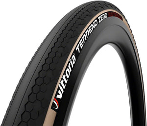 Vittoria Tires Vittoria Terreno Zero Tire - 700 x 47 Tubeless Folding Black/Tan TNT G2.0