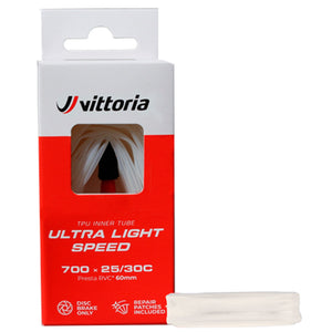 Vittoria Tube 60Mm Vittoria Ultra Light Speed (TPU) Tubes - 700c 25-30c