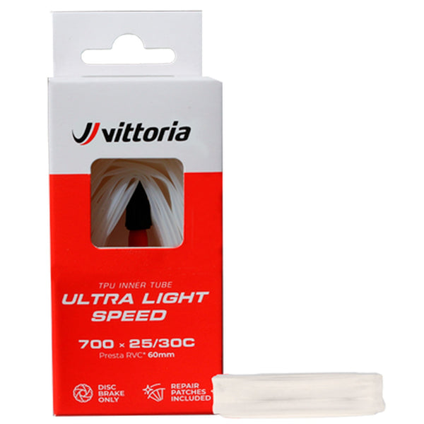 Vittoria Tube 60Mm Vittoria Ultra Light Speed (TPU) Tubes - 700c 25-30c