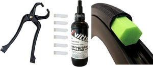 Vittoria Tubeless Accessories Small 25Mm Vittoria Air-Liner Tubeless Road Kit - 2 Inserts, Tire Sealant, Pliers, Clips