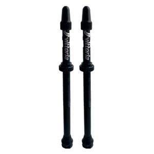 Vittoria Tubeless Valves Vittoria Multiway Tubeless Valve Alloy Black 100mm (Pair)