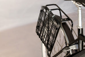 Wald Baskets Wald Wire Rear Folding Basket - Silver