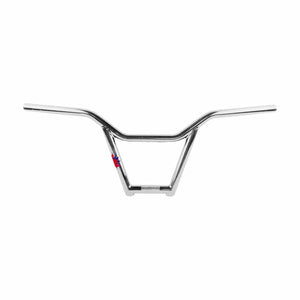 We The People Handlebars Chrome WeThePeople Bomb Bar BMX Handlebar Diameter: 22.2mm 26.8" Rise: 8.25"