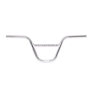 We The People Handlebars Chrome WeThePeople Utopia BMX Handlebar Diameter: 22.2mm 28.25" Rise: 8.75"