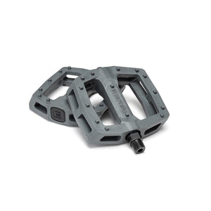 We The People Pedals Grey We The People Logic Platform Pedals Body: Nylon Spindle: Cr-Mo 9/16'' - Pair