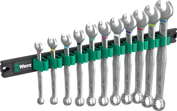 Wera Adjustable Wrenchs Wera 9640 Mag Rail 6003 Joker Spanner Wrench Set