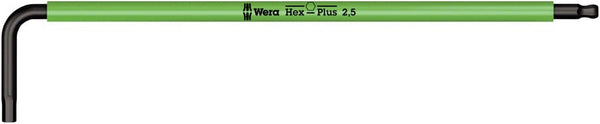 Wera Hex Wrench 2.5Mm / Bright Green Wera 950 SPKL L-Key Hex Wrench