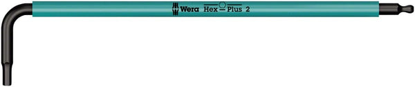 Wera Hex Wrench 2Mm / Green Wera 950 SPKL L-Key Hex Wrench