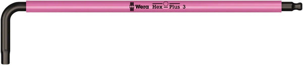 Wera Hex Wrench 3Mm / Pink Wera 950 SPKL L-Key Hex Wrench