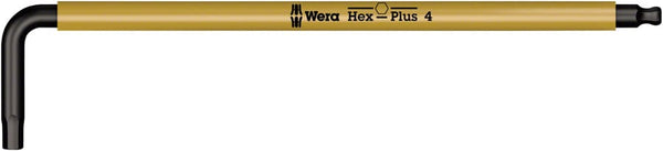 Wera Hex Wrench 4Mm / Yellow Wera 950 SPKL L-Key Hex Wrench