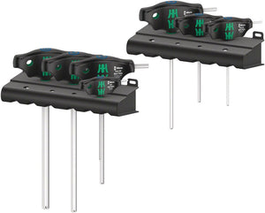 Wera Hex Wrench 7 Wera 454 T-handle Screwdrivers Hex-Plus Set