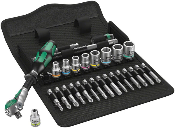 Wera Ratchets and Bits 1/4" Drive Metric Wera 8100 6 Zyklop Speed Ratchet Sets