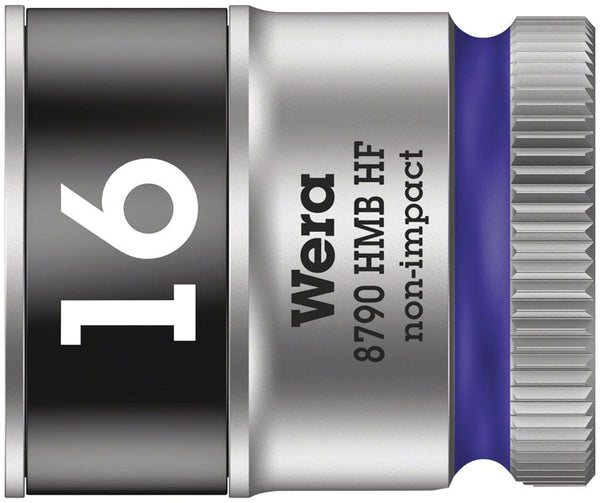 Wera Ratchets and Bits 16Mm Wera 8790 HMB HF Zyklop 3/8"