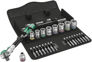 Wera Ratchets and Bits 3/8" Drive Metric Wera 8100 6 Zyklop Speed Ratchet Sets