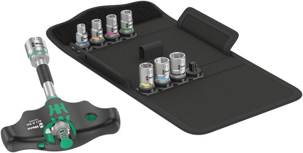 Wera Ratchets and Bits Wera Kraftform Kompakt 400 RA T-Handle Ratchet Set 2 - 9 Pieces
