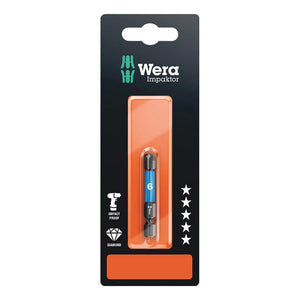 Wera Sockets and Bits 6.0Mm Wera 840/4 IMP DC Impaktor bits SB Hex-Plus
