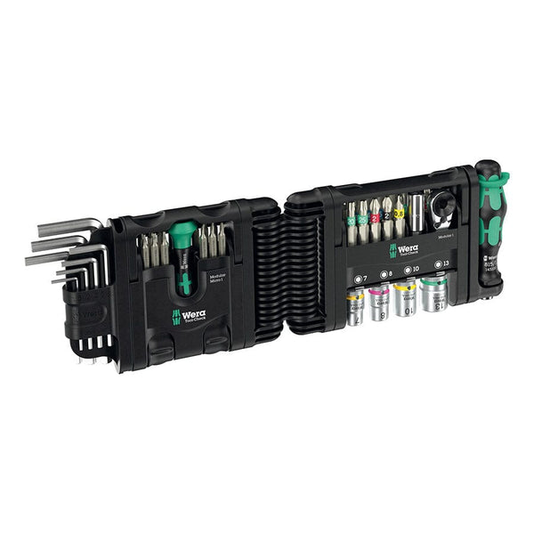 Wera Sockets and Bits Wera TOOL-CHECK MODULAR SET 1 : Metric/Imperial 1/4"