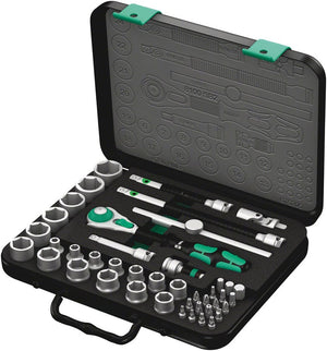 Wera Tool Kit Wera 8100 SB 2 Zyklop Speed Ratchet Set 3/8" Drive Metric