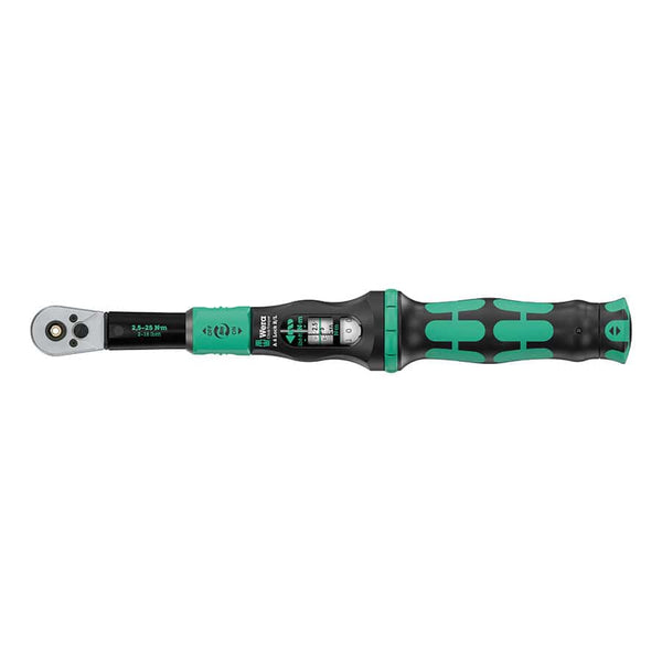 Wera Torque Wrench Wera CLICK-TORQUE LOCK Torque Wrench Ratcheting: Yes : 1/4" : Imperial