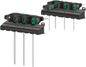 Wera Torx Wrench Wera 467/7 HF Set 7pc T-Handle Torx Wrench