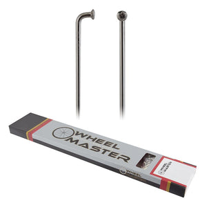 Wheel master Spokes Wheel master Standard Steel Spokes J-Bend 2.0 (14G) 267mm Box of 144 Steel Chrome Yes