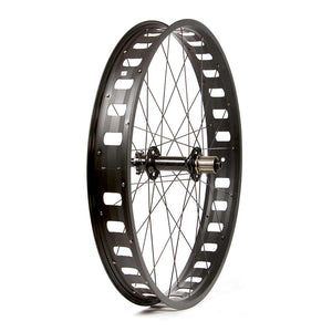 Wheel Shop Wheels Wheel Shop Evo JP73 Black/ Novatec D202SB Wheel Rear 26'' / 559 Holes: 32 12mm TA 197mm Disc IS 6-bolt Shimano HG