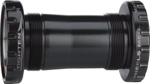 Wheels Manufacturing Bottom Brackets Wheels Manufacturing BSA 30 Bottom Bracket - English BSA Frame Interface ABEC-5 Angular Contact Bearings For 30mm Spindle BLK