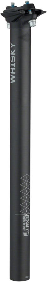 Whisky Parts Co. Seatpost 30.9Mm / 0Mm WHISKY No.7 Carbon Seatpost - 30.9MM Matter Carbon
