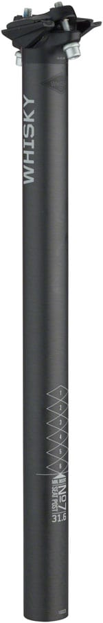 Whisky Parts Co. Seatpost 31.6Mm / 0Mm WHISKY No.7 Carbon Seatpost - 30.9MM Matter Carbon