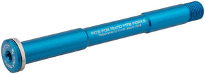 Wolf Tooth Axles & Axle Parts Wolf Tooth Front Thru Axle - FOX 15 x 110mm Blue
