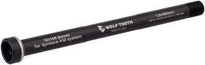 Wolf Tooth Axles & Axle Parts Wolf Tooth Rear Thru Axle - M12 1.0 x 165mm for X12 x 148mm Black