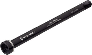 Wolf Tooth Axles & Axle Parts Wolf Tooth Rear Thru Axle - M12 1.75 x 174mm Black