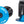 Wolf Tooth Bars Ends & Plugs Blue Wolf Tooth Alloy Bar End Plugs