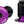 Wolf Tooth Bars Ends & Plugs Ultraviolet Purple Wolf Tooth Alloy Bar End Plugs