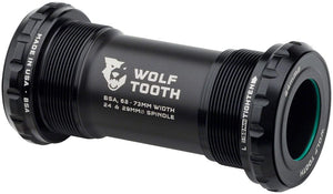 Wolf Tooth Bottom Brackets 24Mm / Black Wolf Tooth Bottom Bracket - English BSA 68/73