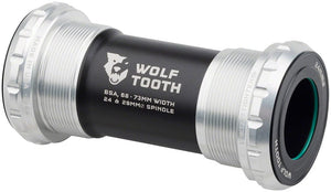 Wolf Tooth Bottom Brackets 24Mm / Raw Silver Wolf Tooth Bottom Bracket - English BSA 68/73