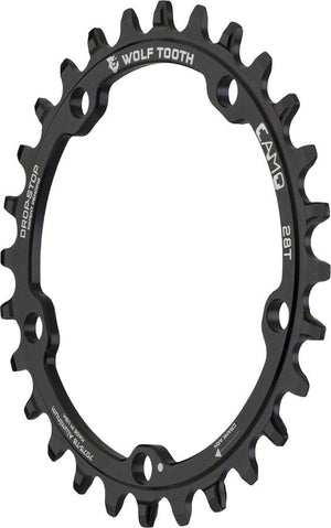 Wolf Tooth Chainrings 28T / A Wolf Tooth CAMO Mount Drop-Stop Aluminum Chainring