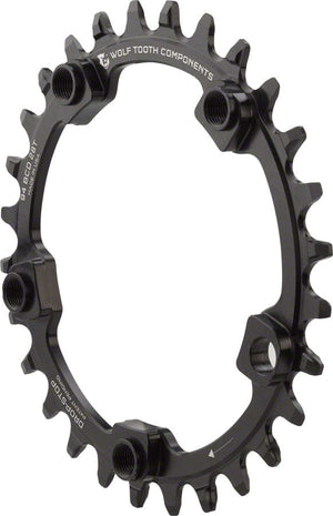 Wolf Tooth Chainrings 28T Wolf Tooth 94 BCD 5-Bolt Drop-Stop Chainring