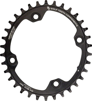 Wolf Tooth Chainrings 34T / A Wolf Tooth Elliptical 104 BCD Chainring