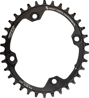 Wolf Tooth Chainrings 36T / A Wolf Tooth Elliptical 104 BCD Chainring