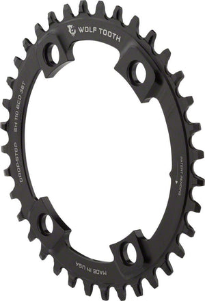 Wolf Tooth Chainrings 36T Wolf Tooth Shimano 110 Asymmetric BCD Chainring