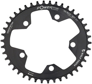 Wolf Tooth Chainrings 38T Wolf Tooth Elliptical 110 BCD Chainring - Eagle Flattop Compatible