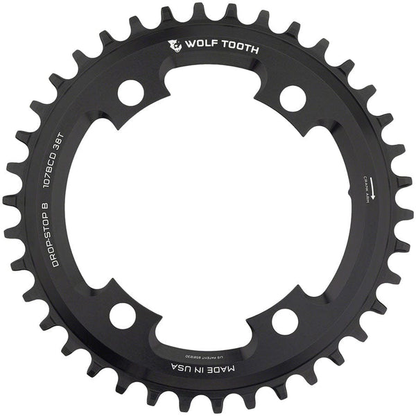 Wolf Tooth Chainrings 38T Wolf Tooth SRAM 107 BCD Chainring