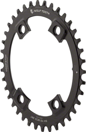 Wolf Tooth Chainrings 40T Wolf Tooth Elliptical Shimano 110 Asymmetric BCD Chainring