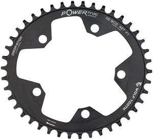 Wolf Tooth Chainrings 42T Wolf Tooth Elliptical 110 BCD Chainring - Eagle Flattop Compatible
