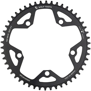 Wolf Tooth Chainrings 46T Wolf Tooth 130 BCD Road Cyclocross Chainring